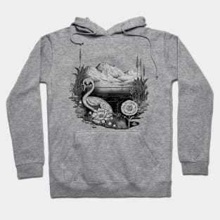 Beautiful Swan Hoodie